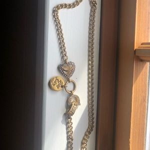 Juicy Couture gold choker neclace💛